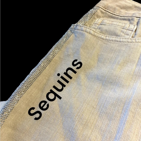 Cream colored Boston Proper jeans - Picture 5 of 7